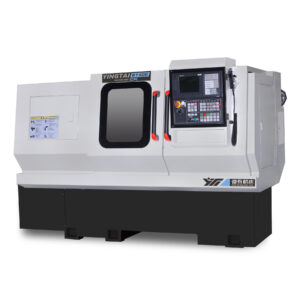 CK6140E Double-mountain Hardened Rail CNC Lathe (with Plastic-coated Rails)